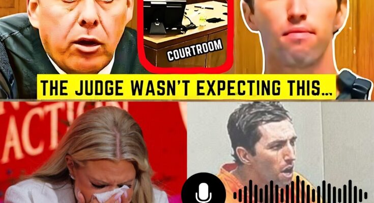 BREAKING: “You want the truth? Then listen to this tape.” — Explosive new evidence just surfaced in the Tyler Robinson trial — a secret witness, a buried motive, and an audio recording so chilling it was never meant to echo inside a courtroom.